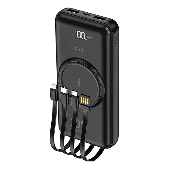 Power Bank Inalambrico Bateria Externa 20000mah Mlab
