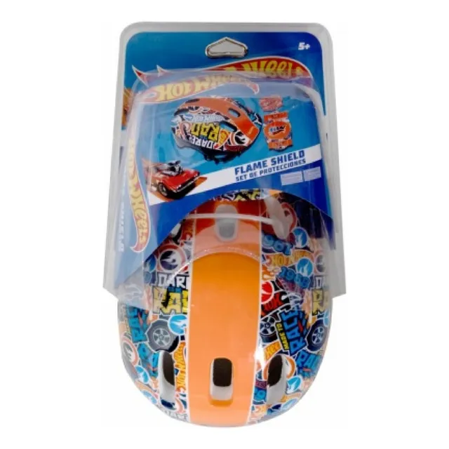 Casco De Bicicleta Hot Wheels Original