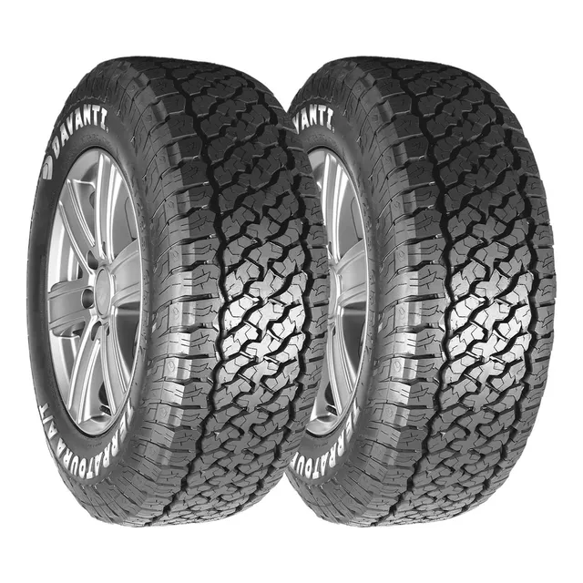 2 Llantas 255/60 R18 Davanti Terratoura At Xl Lb 112h Msi