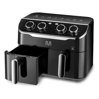 Fritadeira ElĂ©trica 8l 2 Gavetas Multi - Go234 Cor Preto FrequĂȘncia 2500w Fritadeira ElĂ©trica 8l 2 Gavetas Multi - Go234 Cor Preto FrequĂȘncia 2500w
