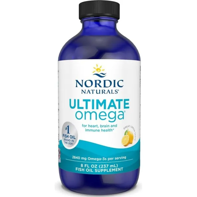 Omega 3 Nordic Naturals Ultimate 237 Ml Sabor Limón