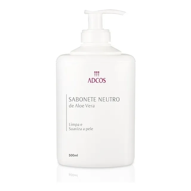 Sabonete Neutro De Aloe Vera 500ml Adcos Sabonete Neutro De Aloe Vera 500ml Adcos