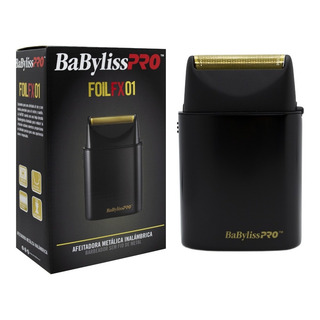 Babyliss Foil Fx01 Afeitadora Shaver A Pila Barberia Black Babyliss Foil Fx01 Afeitadora Shaver A Pila Barberia Black