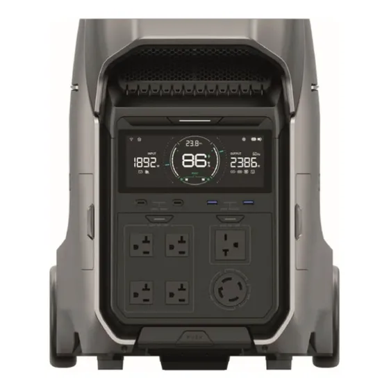Generador Eléctrico Solar & Portátil Ecoflow Delta Pro 3 4000W (110/220V)