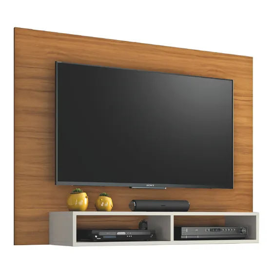 Painel P/tv Até 49 Polegadas C/nicho Eros Fre/off Notável