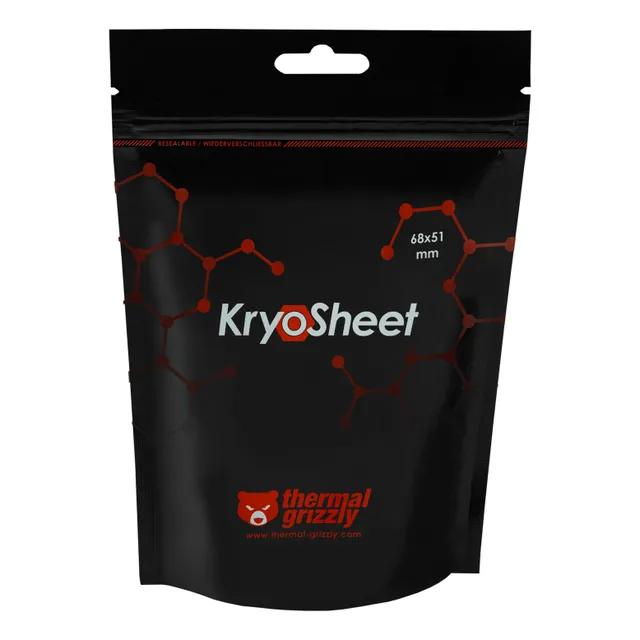 Thermal Grizzly Kryosheet Thermal Pad 68x51mm Alto Rendimien