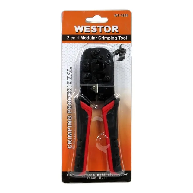 Alicate Crimping Para Rj11/rj12/rj45 Wt-1285 Westor - Mihaba