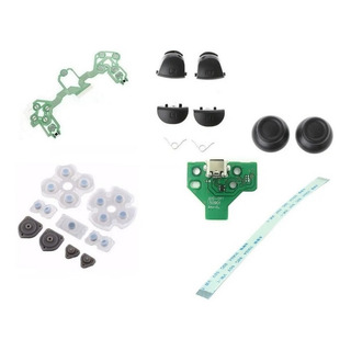 Kit Reparo Para Ps4 Jds Ou 011 Placa Usb Borrachas Kit Reparo Para Ps4 Jds Ou 011 Placa Usb Borrachas