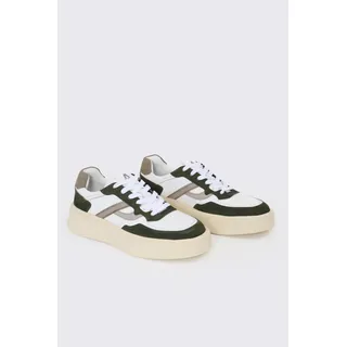 Sneaker Masculino Couro Nobuck Tênis Casual Moderno Premium