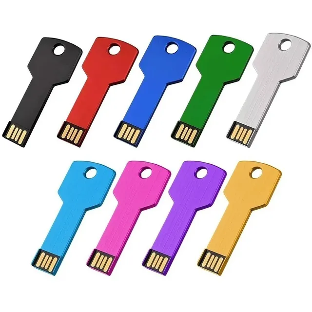 Memorias Usb 16gb Kit 25pzs Forma De Llave + Grabado 