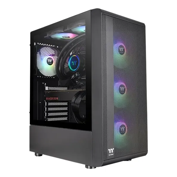 Gabinete Thermaltake S200 Tg Argb Black Color Negro