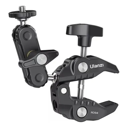 Suporte Articulado Ulanzi R094 Bike Moto Insta360 E Gopro Preto