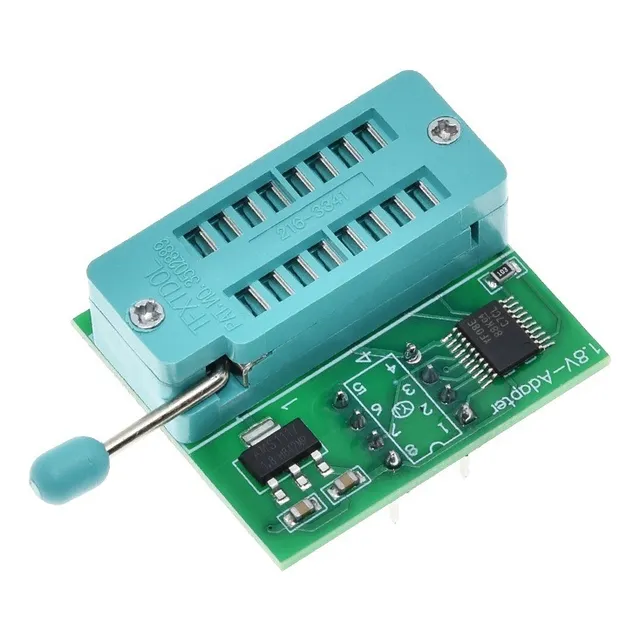 Adaptador 1.8v Eeprom Spi Flash Sop8 Dip8 W25 Mx25 Ch341a 