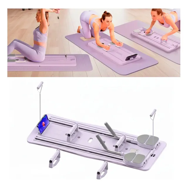 Tabla Pilates Reformer Plegable Gym Maquina Ejercicios Casa
