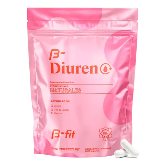 B-fit Diuren 60 Caps Suplemento Diurético C/ Ingred. Natural