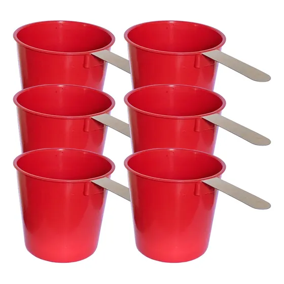 Bebedouro Comedouro Caneca Galo Indio Galinha Frango 6un