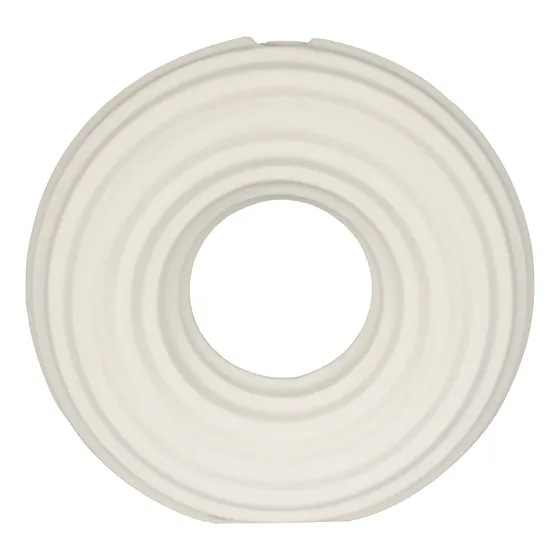 Florero Moderno Cerámica Blanco Flor Minimalista Decoracion