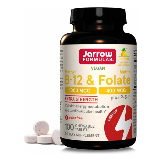 Vitamina B12 Methyl + Metilfolato P5p 100 Capsulas Eg B60