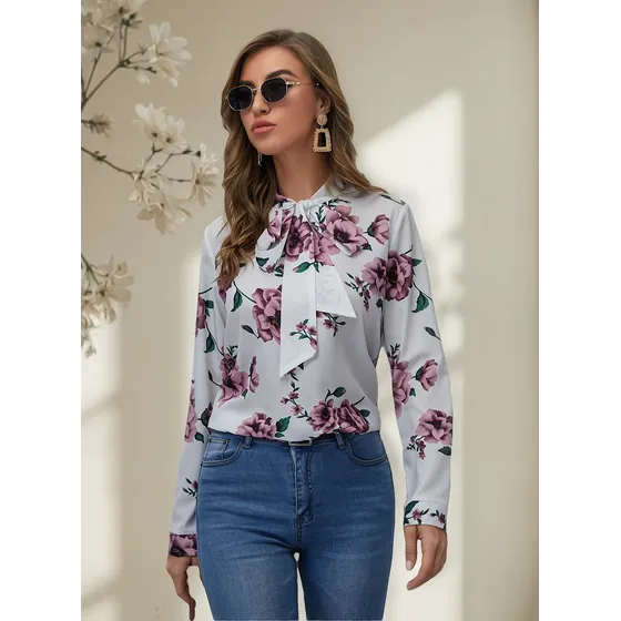 Blusa Floral Elegante