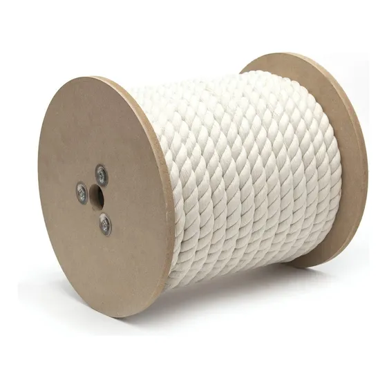 Carrete De Cuerda Trenzada De Algodón 5cm X 200m Natural