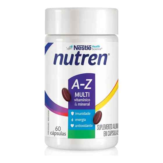 Nutren Multi Az Vitamínico E Mineral 60 Cáps. - Nestlé