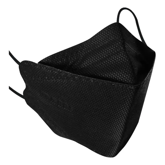 Cubrebocas Kf94 Infantil Mascarillas De Colores 15 Pzs Color Negro