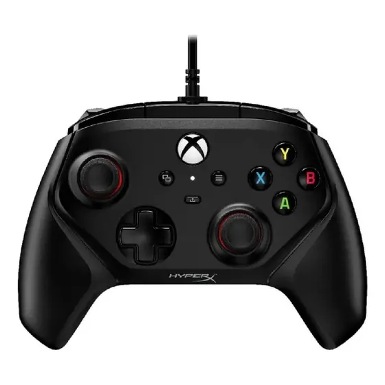 Control Hyperx Clutch Gladiate Cableado Para Xbox Series X Color Negro