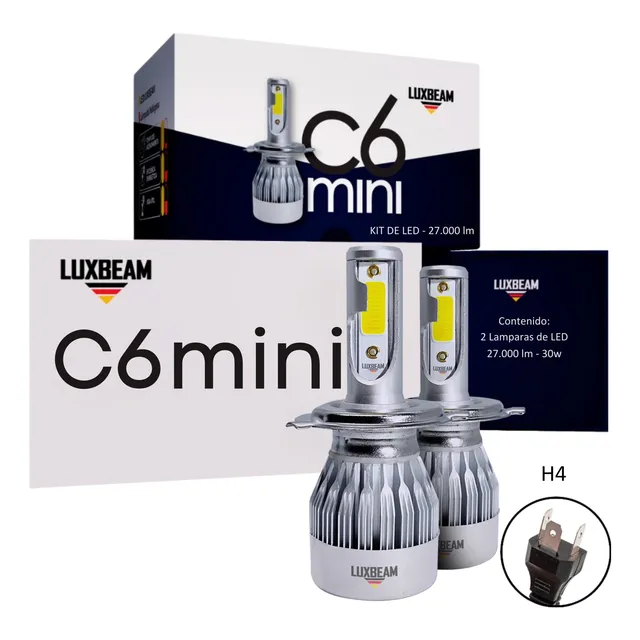 Kit X2 Cree Led (27.000 Lumenes) - Todos Los Conectores