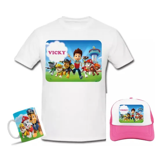 Remeras Sublimadas  + Gorro + Taza 100 % Personalizadas