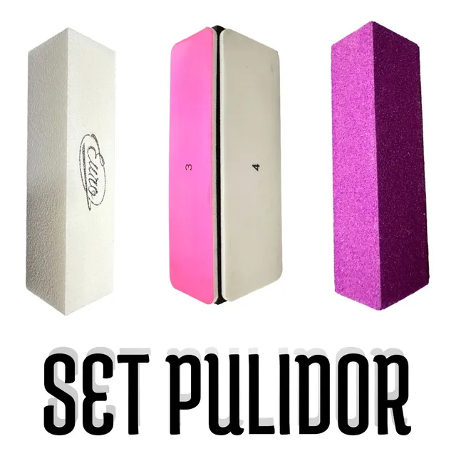 Set De Cubos Pulidores X3