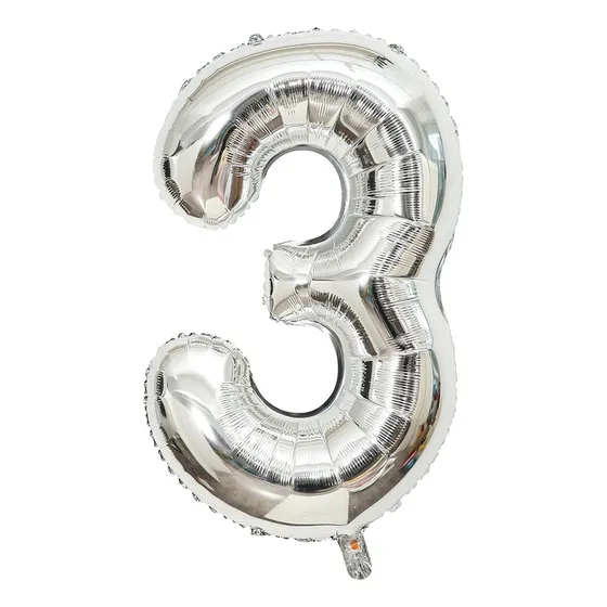 Globos Número Gigante 82cm 32ln Cumpleaños Decoracion Fiesta