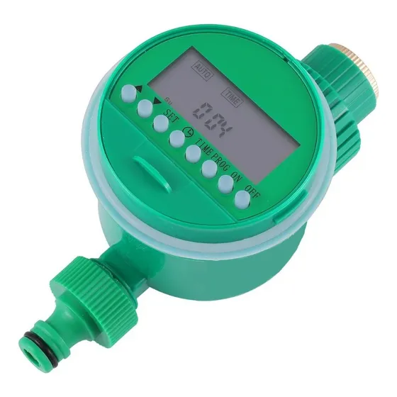 Programador De Riego Automatico Goteros Timer Aspersores Jardin Regadores De Pasto