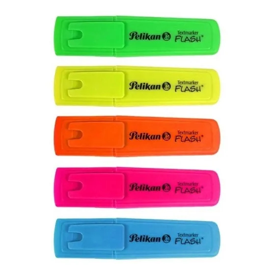 Resaltador Pelikan 414 Varios Colores X 10 Unidades