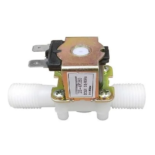 Válvula Solenoide 1/2 Pul, 12v Dc, 0.6a, 0.8 Mpa, Nc, C/igv