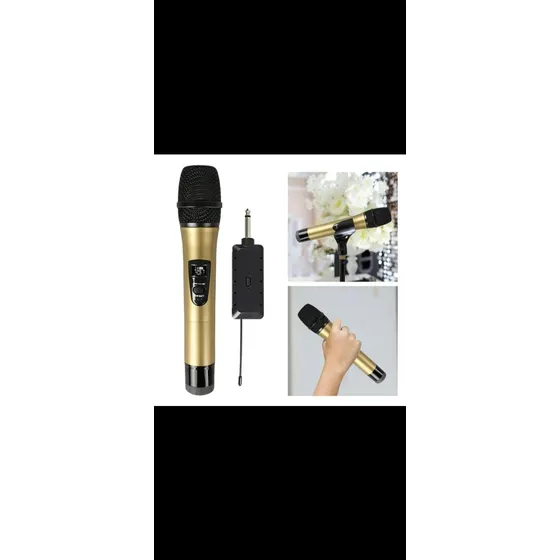 Microfono Inalambrico. Recargable Adaptador