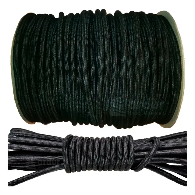 Soga Elástica 6mm X 10 Metros Reforzada Cabo Calidad Premium