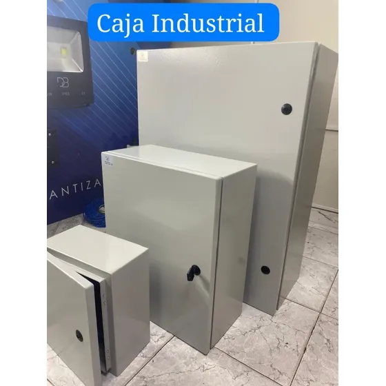 Caja Gabinete Eléctrico Doble Fondo 60x50x25 Con Cerradura.