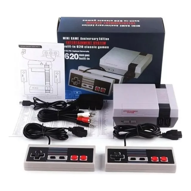 Nintendo Nes 620 Juegos Edición Aniversario 2 Controles