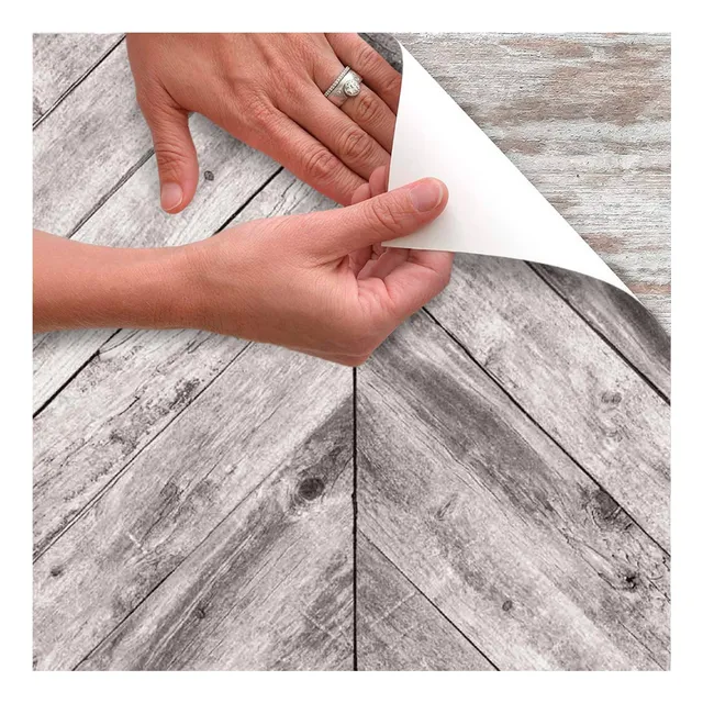 Papel Tapiz Adhesivo Diseño Espiga (herringbone) Con-tact...