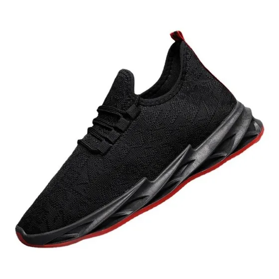 Zapatillas Hombre Ultra Ligeras, Mod. «zeus», Negro