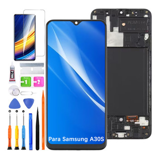 Pantalla Lcd Para Samsung A30 A305g A305f Con Marco Incell Pantalla Lcd Para Samsung A30 A305g A305f Con Marco Incell