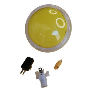 Boton Luminoso Arcade Vending Transparente Jumbo 100 Mm Boton Luminoso Arcade Vending Transparente Jumbo 100 Mm