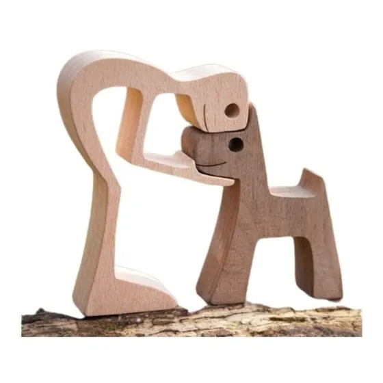 Adorno Decorativo Amor Canino Para Mesas Y Repisas 