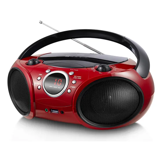 Radiograbador Singing Wood Sbx030btr Rojo