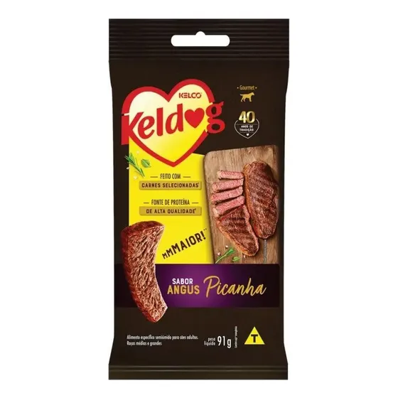 Bifinho Keldog Para Cães Angus Picanha 91g