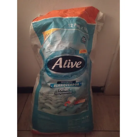 Detergente En Polvo Alive X Bulto