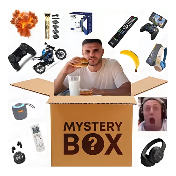 Caja Misteriosa Con 5 Articulos Sorpresa Tecnologia