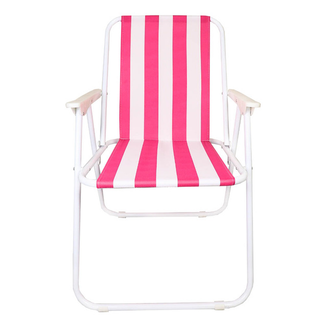 Cadeira De Praia Camping Lazer Reforçada 100kg