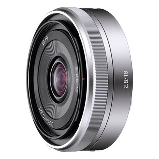 Lente Sony Sel 16 Mm F/2.8 Gran Angular Con Montura En E Lente Sony Sel 16 Mm F/2.8 Gran Angular Con Montura En E