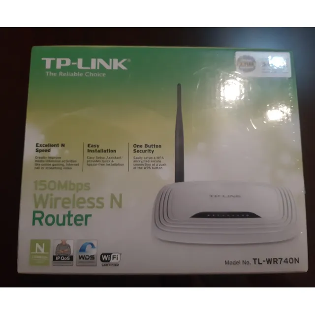 Router Tp - Link Tl-wr740n De 150 Mbps Wi-fi Inalámbrico